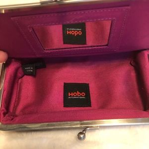 Vintage Hobo brand leather cosmetic bag